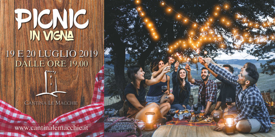 Picnic in vigna 19-20 luglio 2019